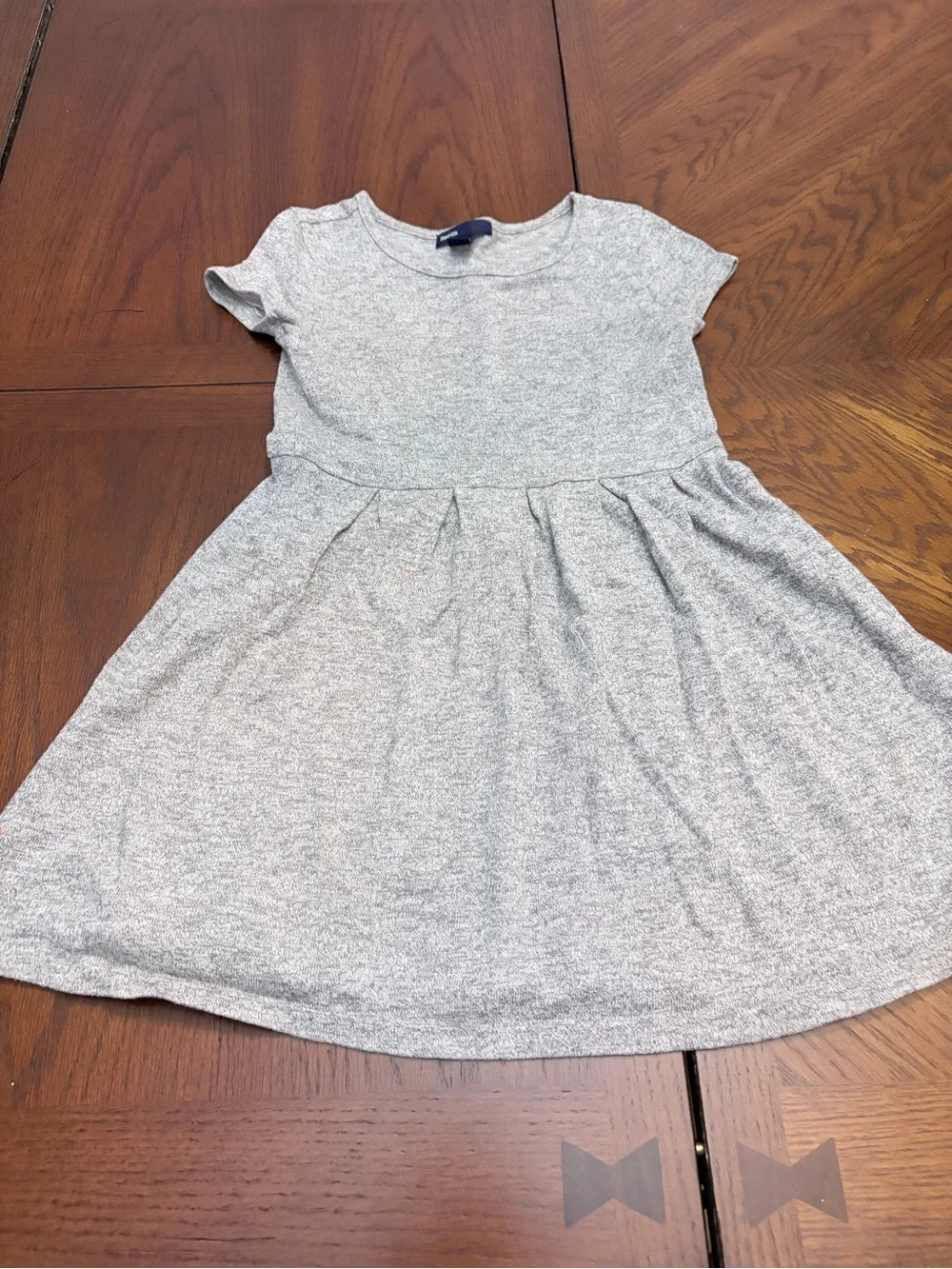 Gap Kids Girls Dress Bundle Size S (6-7) Gray Knit & Chambray Pocket Dresses